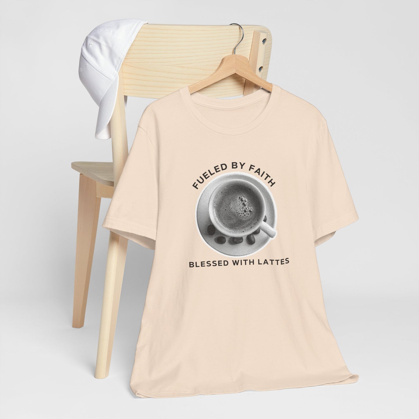 Fueled by Faith, Blessed with Lattes Tee