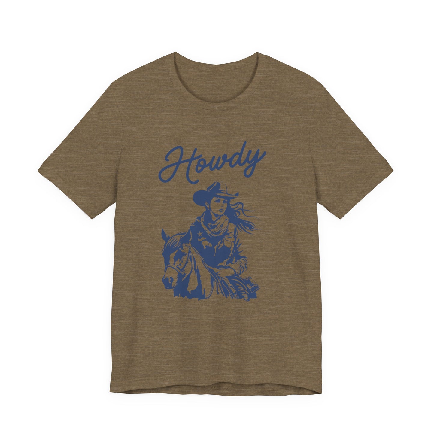 Howdy Cowgirl T-Shirt — Western Horse Riding Tee