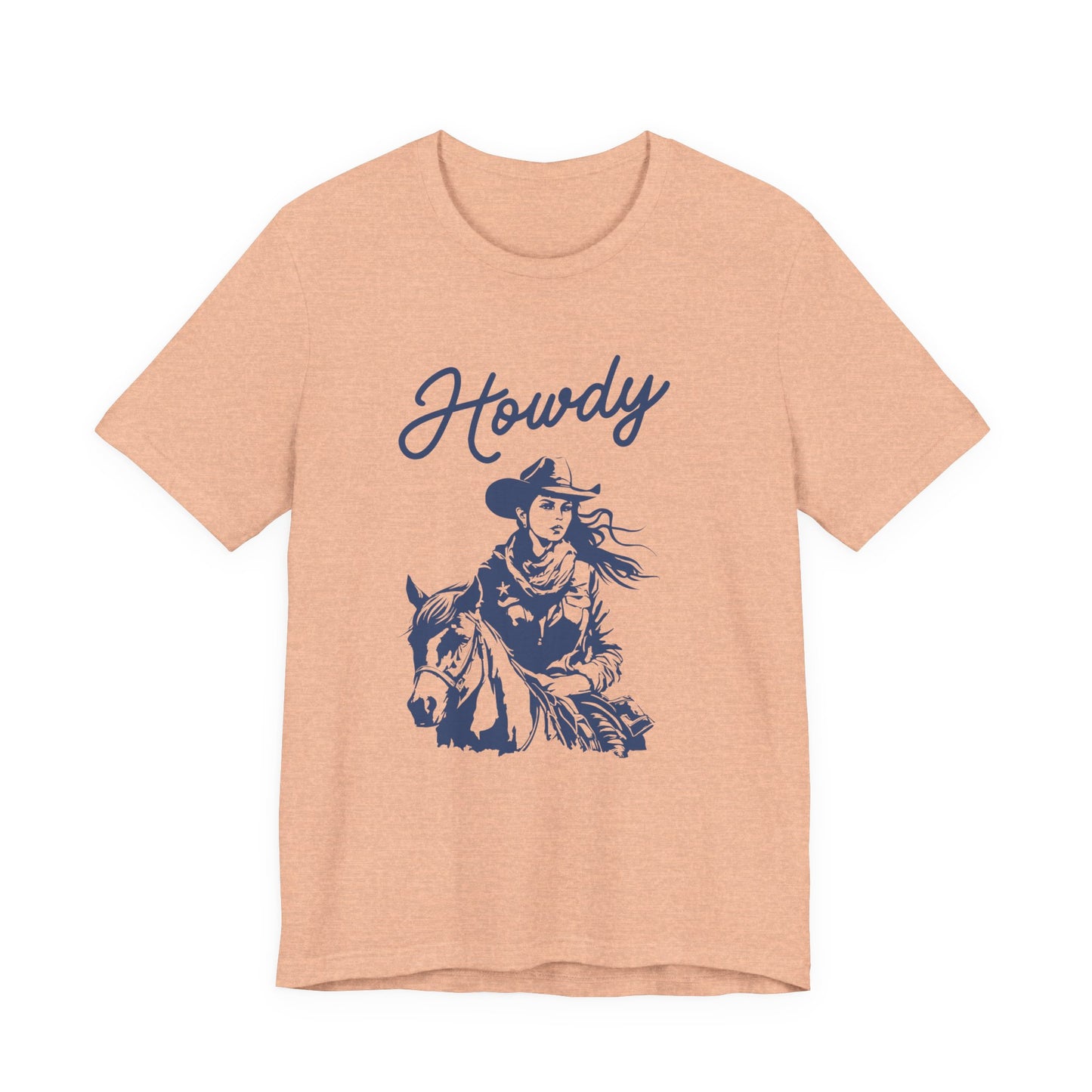 Howdy Cowgirl T-Shirt — Western Horse Riding Tee