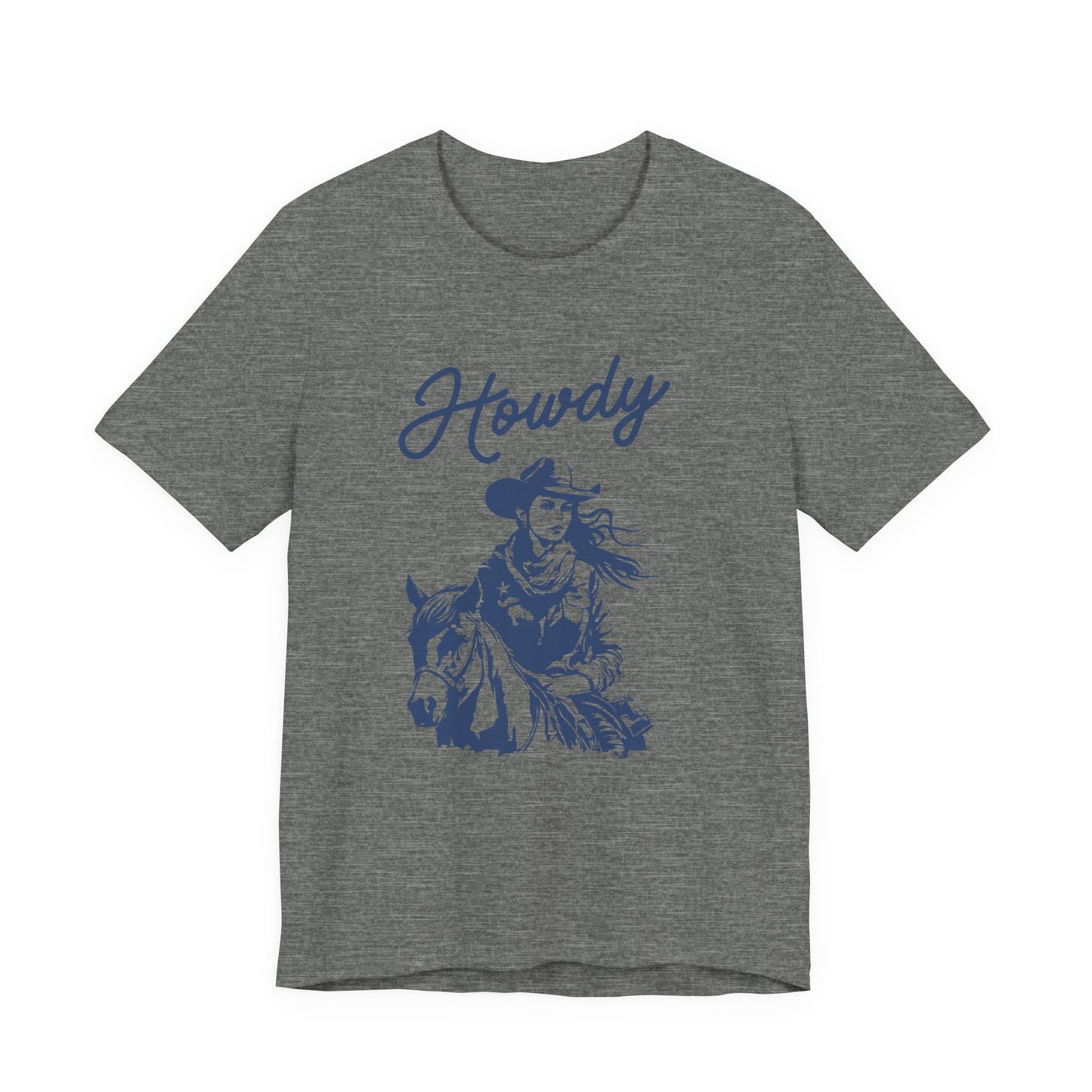 Howdy Cowgirl T-Shirt — Western Horse Riding Tee