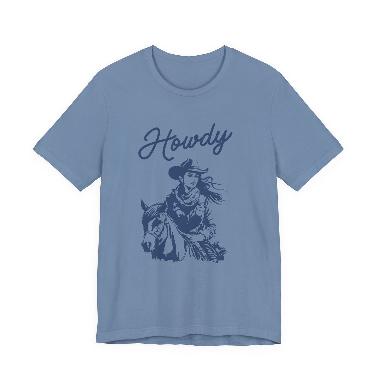 Howdy Cowgirl T-Shirt — Western Horse Riding Tee