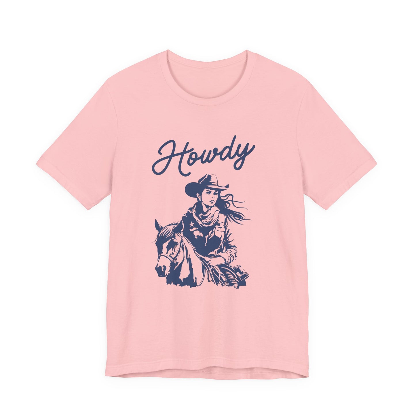Howdy Cowgirl T-Shirt — Western Horse Riding Tee